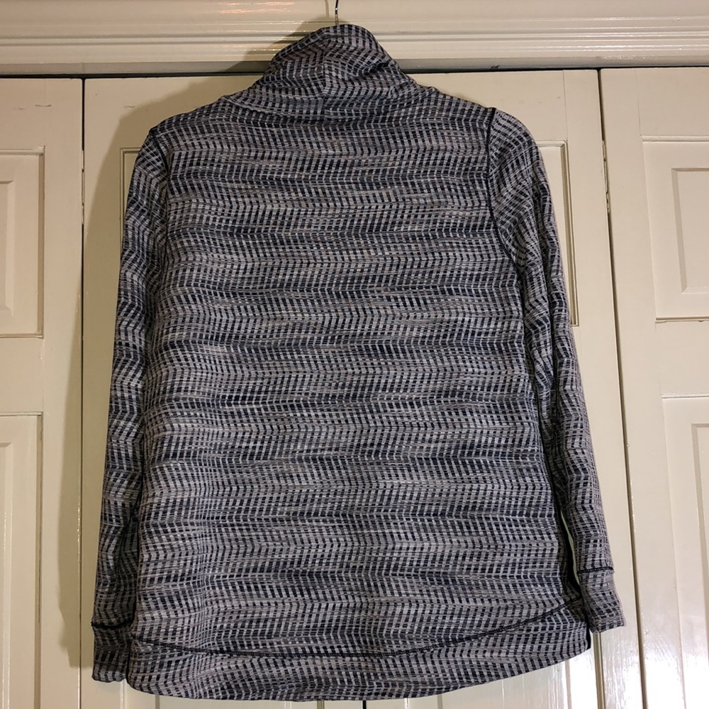 Talbots Drawstring Sweatshirt Front Pockets Sz Mp… - image 5
